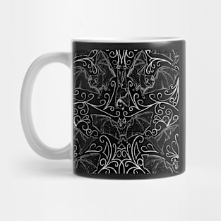 Bat Filigree Pattern Mug